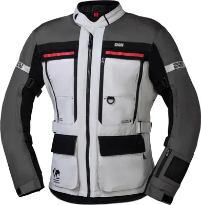 Produktbild von iXS Tour Jacke Montevideo-ST 3.0 hellgrau-dunkelgrau-schwarz L