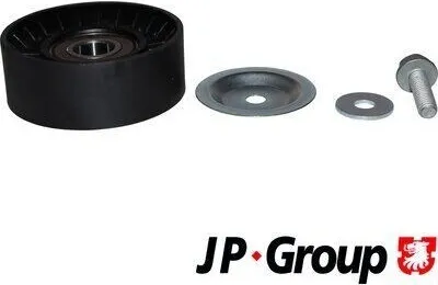 Produktbild von JP GROUP 1118305700 Spannrolle Keilrippenriemen für AUDI A6 Avant (4F5, C6) A4 Avant (8ED, B7) A4 Avant (8E5, B6) A4 Limousine (8D2, B5) A4 Avant