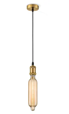 Produktbild von Home Sweet Home Hängeleuchte Bronze Vintage Tube - G125 - dimmbar E27 Amber
