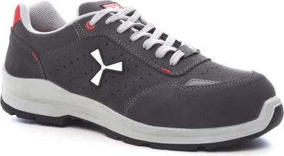 Immagine prodotto di Scarpe di sicurezza S1 "GET FRESH LOW S1P-SUE" - Payper grigio acciaio 44,5