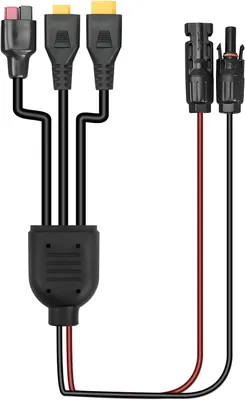 Solar-Ladekabel, Solarstecker auf XT60 Stecker, Adapterkabel