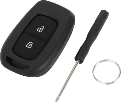 Produktbild von 2 Tasten Schlüsselgehäuse Gehäuse Keyless Entry Fernschlüssel Ersatzgehäuse für Renault Trafic 1 Set