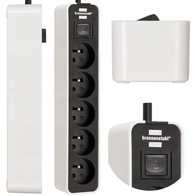 Image de Multiprise Brennenstuhl 5m, 5 prises, avec interrupteur