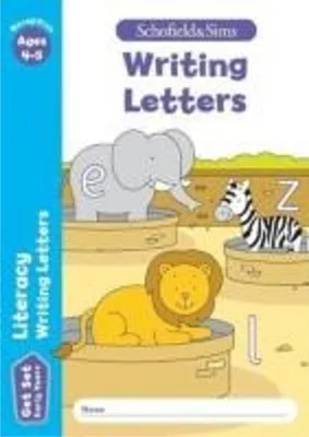Obrázok produktu pre Get Set Literacy: Writing Letters, Early Years Foundation Stage, Ages 4-5
