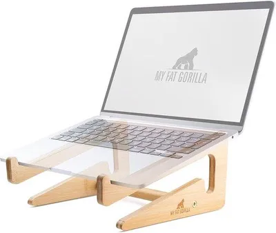 Productafbeelding van Famanu Laptopstandaard - Ergonomisch ontwerp, universele houder voor laptops van 10-15 inch