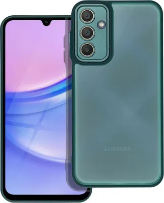 Image de Coque compatible avec le Samsung A15 4G / A15 5G, modèle Variete, vert foncé