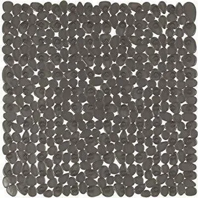 Produktbild von Spirella Duschmatte Anti Rutsch Matte "Riverstone" antibakteriell rutschfest 55x55 cm - mit Sanitized Hygienefunktion - Grau -  EU