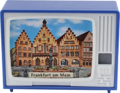 Produktbild von Gucki - Klick-Fernseher - Frankfurter Sehenswürdigkeiten - Frankfurt - blau