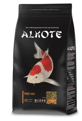 Produktbild von ALKOTE Profi Mix Koifutter | Ganzjahres Fischfutter gesunde Fische 13.5 kg Größe 3.0 mm