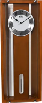 Produktbild von MPM-Quality Yeremi Pendeluhr Holz Braun 25 x 63 cm