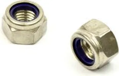Produktbild von Mutter M14 DIN 985 Edelstahl A2 - Packung mit 100 Stück