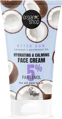 Productafbeelding van Organic Shop Kokoscrème voor het gezicht, met 5% panthenol, 50 ml