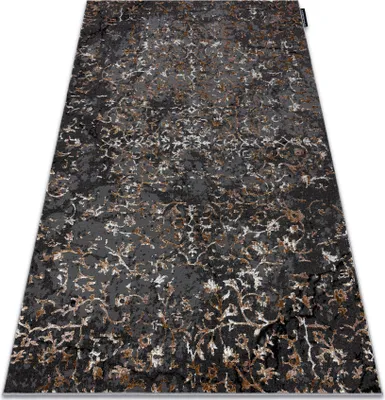 Produktbild von Modern DE LUXE Teppich 2080 Ornament vintage - Strukturell grau Grau 180x270 cm