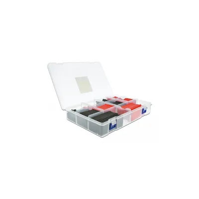 Produktbild von Delock Schrumpfschlauch Sortimentsbox rot / schwarz 520-teilig