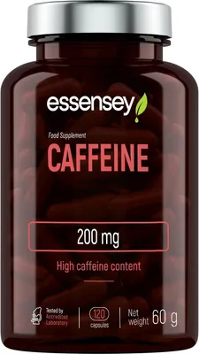 Produktbild von Essensey Koffein 200mg 120 Kapseln