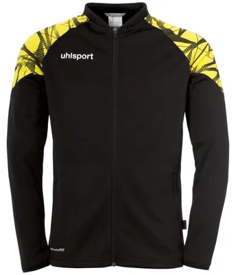 Zdjęcie produktu dla uhlsport Goal 25 kurtka poliestrowa dzieci czarny/limonkowy 128