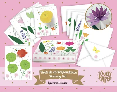 Image de Cartes de vœux / Invitations Emma, Djeco