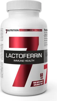 Image de 7NUTRITION LACTOFERRINE 90 % 100 mg 60 gélules