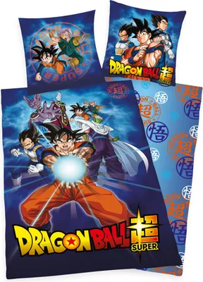 Produktbild von Herding Dragonball Super Bettwäsche 135x200cm Renforcé Bettwäsche 80/80+135/200 cm