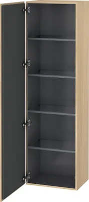 Produktbild von Duravit Hochschrank L-Cube 50x36,3x176cm, Tür li, mediterane eiche