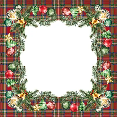 Produktbild von Tischdecke, Weihnachtsserviette, schmutzabweisend, Weihnachtskugeln 79x79 Rot