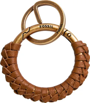 Produktbild von FOSSIL Schlüsselanhänger O Ring Keyfob Saddle hellbraun