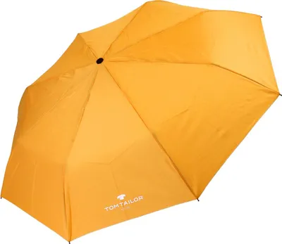 Produktbild von Tom Tailor Taschenregenschirm Auf-Zu-Automatik Stabil Gelb