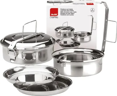 Produktbild von Ibili 14 Cm Brotdose Silber  Silber One Size