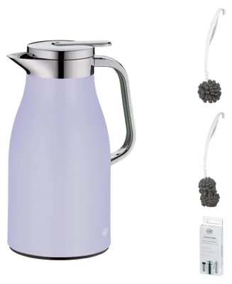 Produktbild von alfi SKYLINE Isolierkanne – Vorteilsset mit Reinigungsbürste CLEAN FIX 30 cm