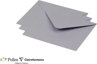 Produktbild von Clairefontaine UmschlPollen 125x138 koalagrau