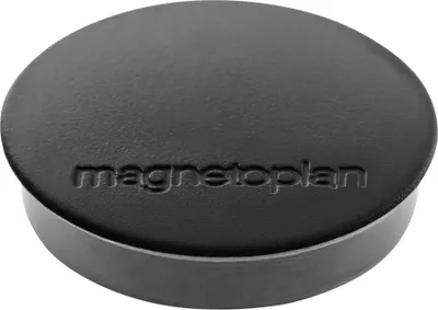Produktbild von Magnet Discofix Standard 1664212 schwarz 10 Stück Packung mit 45 Stück
