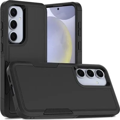 Produktbild von Hülle für Samsung Galaxy S25 Plus/S24 Plus - Phonesta ImpactShield Back Cover - Schwarz