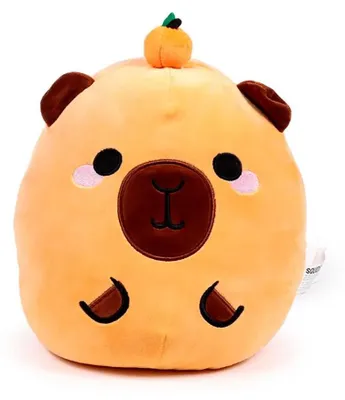 Produktbild von Puckator Squidglys Duke Capybara Plush Kissen Gelb  Gelb One Size
