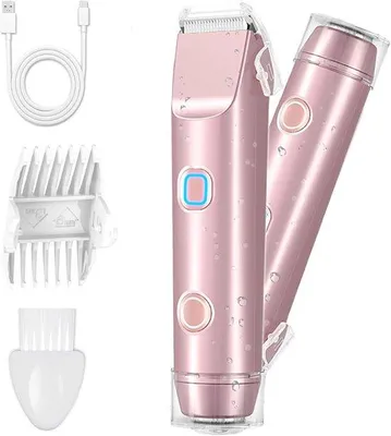 Immagine prodotto di Rasoi elettrici da donna per la zona intima, ipoallergenici e impermeabili, per viso, corpo e zona bikini
