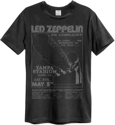 Produktbild von Amplified - "Tampa Stadium" T-Shirt für Herren/Damen Uni GD1356 (M) (Holzkohle)