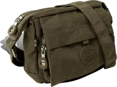 Image de Sac à main sac de soirée nylon marron femme crossover sac Bag Street D2OTJ232N