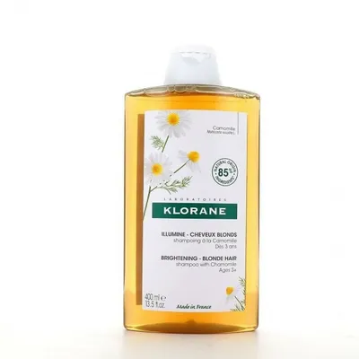 Produktbild von Klorane Kamillenshampoo für blonde Highlights, 400 ml
