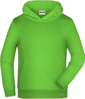 Produktbild von Klassisches Kapuzensweat für Kinder lime-green, Gr. M