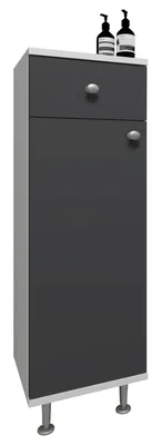 Produktbild von Badmöbel Badschrank Schublade Nilosi