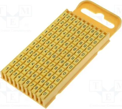 Produktbild von 100x Kennzeichnungkierer für Kabel und Leitungen 4,3÷5,3mm 561-03101 Kabelmarker