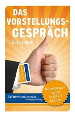Produktbild von Das Vorstellungsgespräch