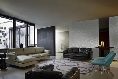 Produktbild von Ecksofa L form Leder Luxus Design Sofa Polster Couch Couchen Möbel PRIANERA neu