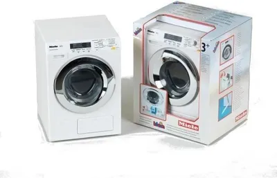 Produktbild von Elektronische Miele Waschmaschine für Kinder, Lichtfunktion, Realistische Geräusche, Endsignal, 26 cm
