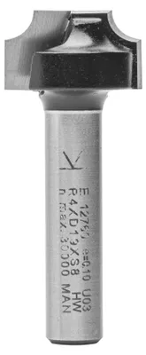 Produktbild von Viertelrundfräser mit Hartmetall, Ø 19 mm