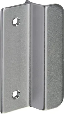 Produktbild von edi Balkontürgriff mit Steg 952 F01 Aluminium silberfarbig eloxiert 65mm