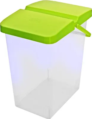 Zdjęcie produktu dla Pojemnik na proszek lub paszę 10-litrowy pojemnik na wapno Branq