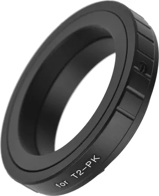 Produktbild von T2-PK Metall-Objektivadapterring T/T2-Mount-Objektivadapter Ersatz fuer Pentax K-70/K-50/K-30/K-500/K-1/K-3/K-3 II/K-5 IIs /K-5 II/K-5/K-7 K-Mount-Kameras