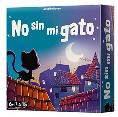 Produktbild von Asmodee Ohne Meine Katze Brettspiel Blau  Kinder Blau One Size