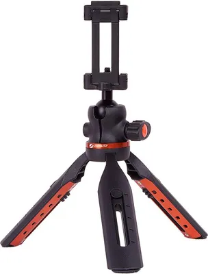 Immagine prodotto di STARBLITZ Mini treppiede per vlogger con slitta per pannello LED - 3 kg