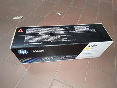 Produktbild von HP 415A Gelb Original LaserJet Tonerkartusche, 2100 Seiten, Gelb, 1 Stück(e)